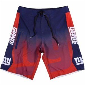 New York Giants Mens Summer‎ Board Shorts Swim Trunks - Size 32